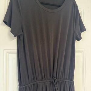 Black knit Women's Mini Dress